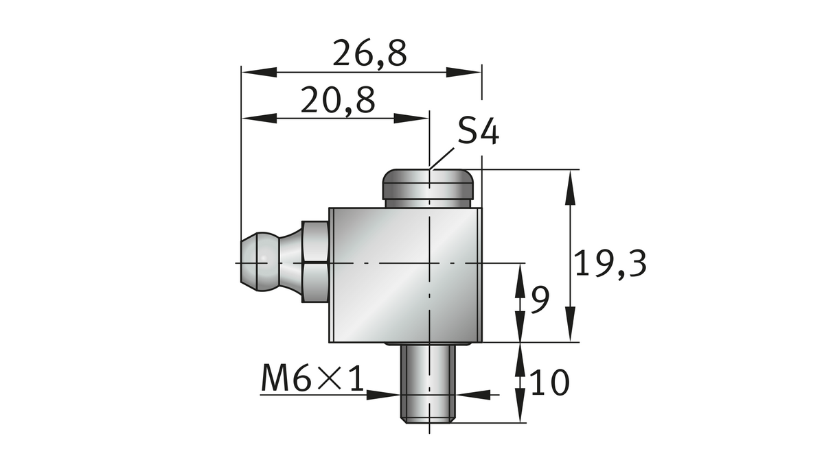 Адаптер смазки INA S57