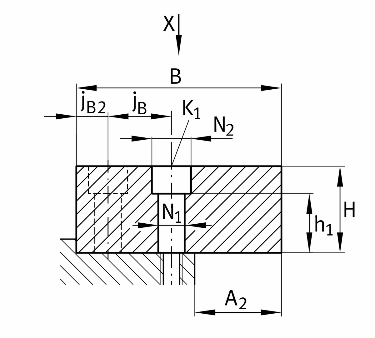 Направляющие рельсы с четырьмя дорожками качения INA UG12553