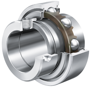 Радиальный закрепляемый шарикоподшипник INA E20-XL-KLL (E20-KLL)