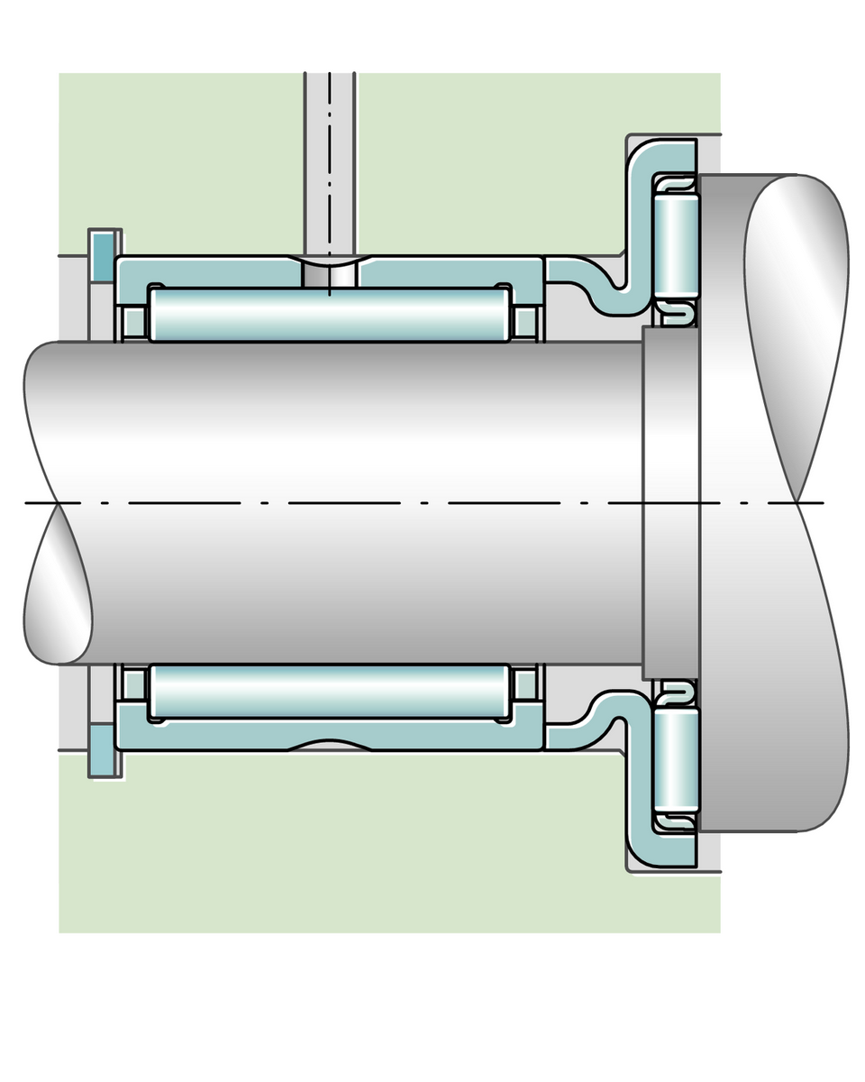 Упорный игольчатый подшипник INA AXW50