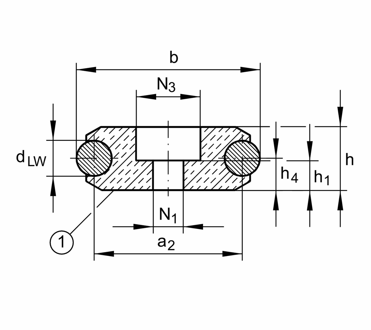Направляющий рельс INA LFS32-F