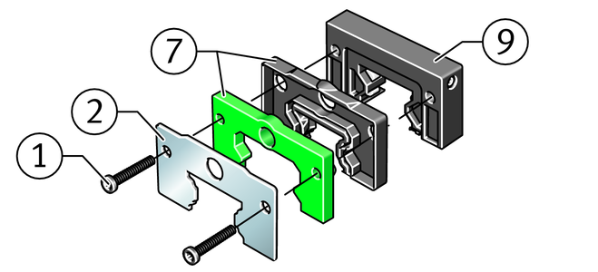 Набор принадлежностей INA KIT.KWVE15-B-OS-430