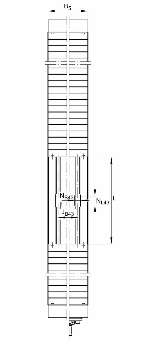 Модуль линейного перемещения INA MKUVE20-200-KGT-OA-N