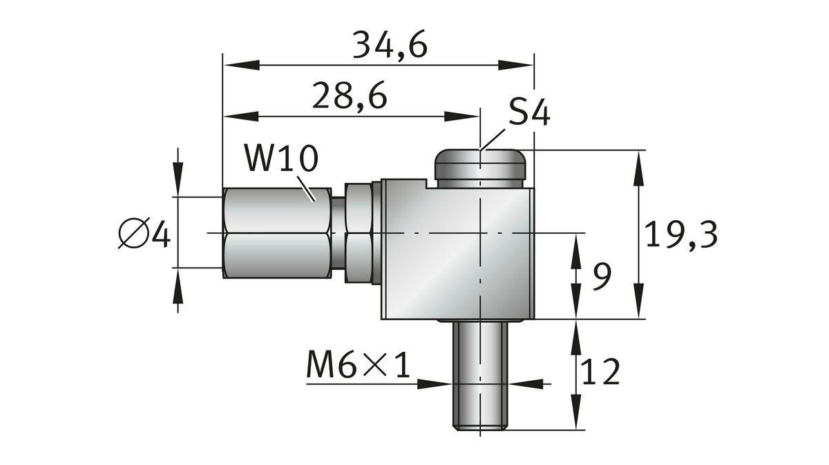 Адаптер смазки INA S64