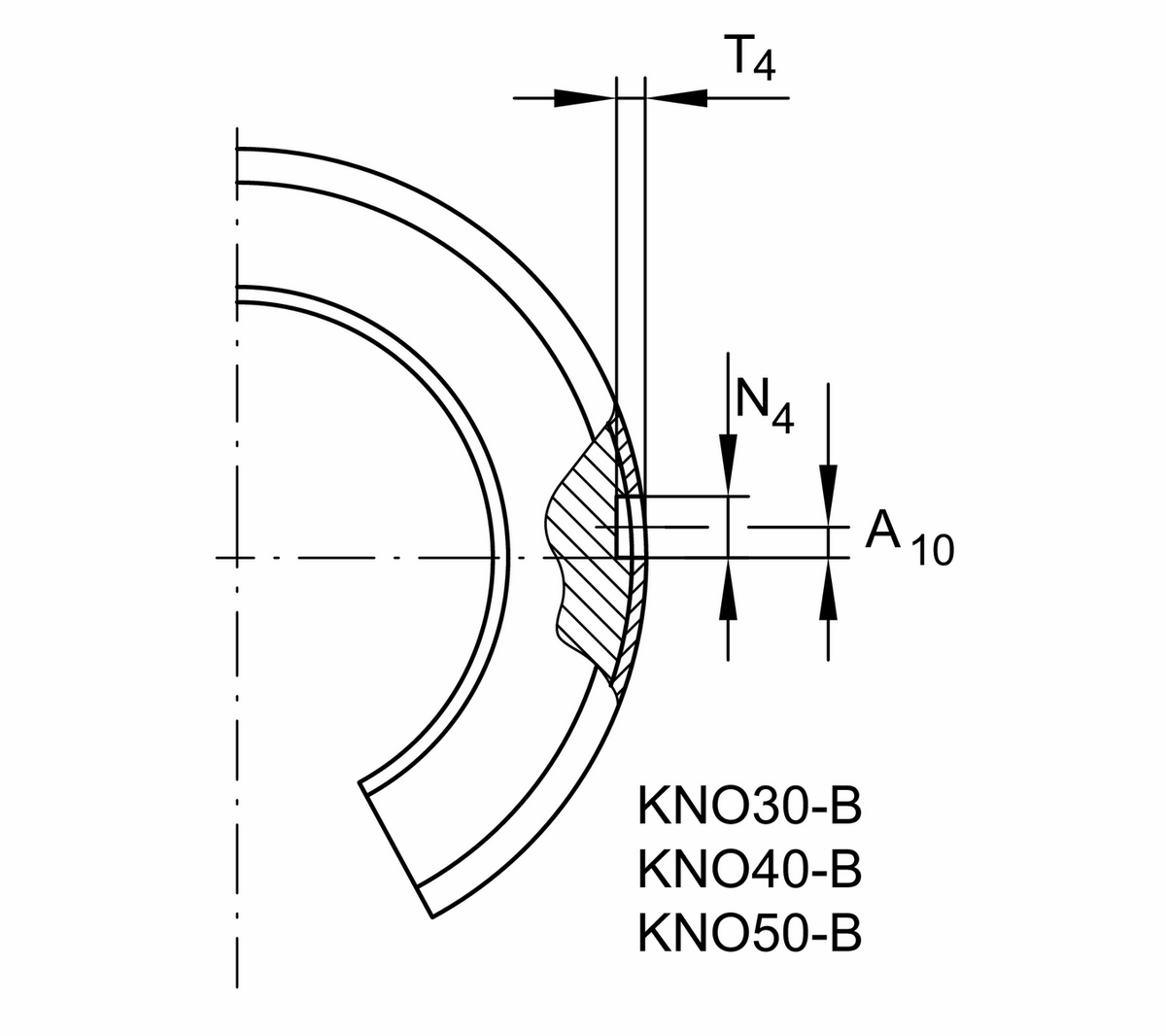 Шарикоподшипник для линейного перемещения INA KNO12-B