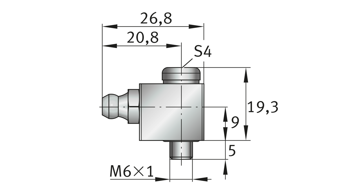 Адаптер смазки INA S54