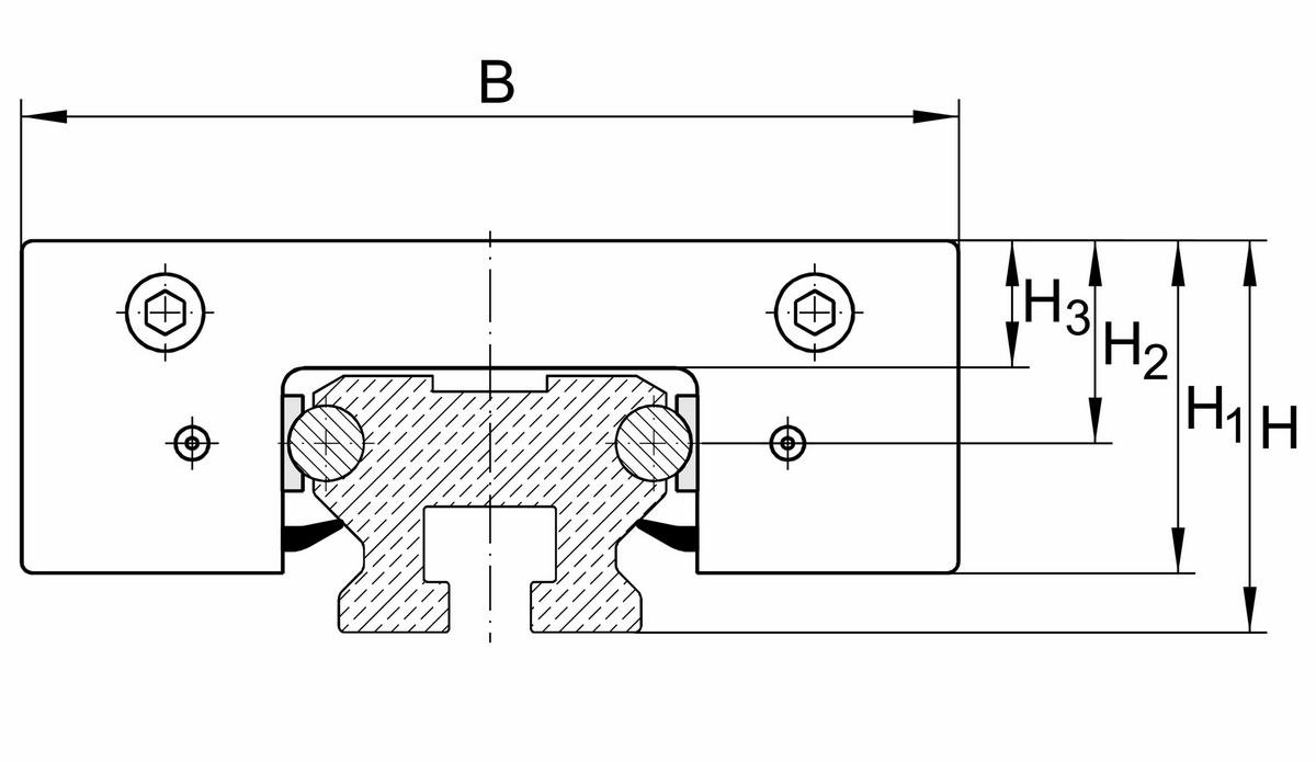 Каретка INA LFKL52-E-SF