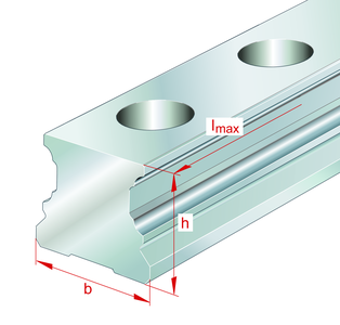 Профильный рельс INA TKVD15-B