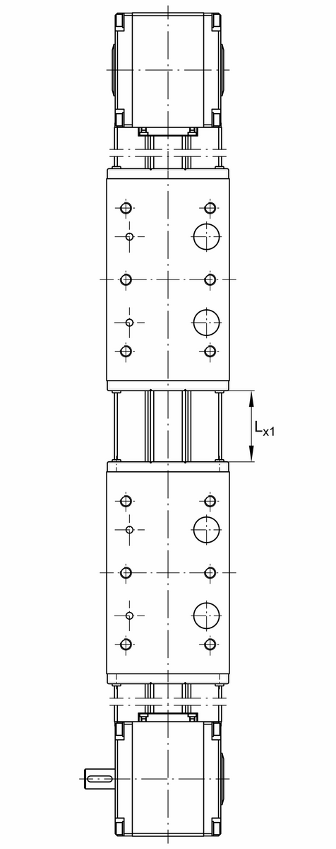 Модуль линейного перемещения INA MLF32-155-ZR-W2-FA517.2