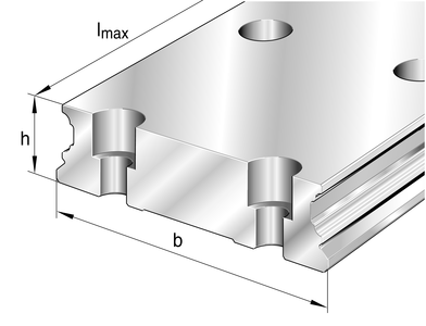 Профильный рельс INA TKVD15-W