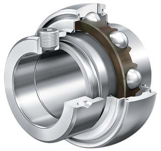 Радиальный закрепляемый шарикоподшипник INA GE50-XL-KRR-B-AS2/V