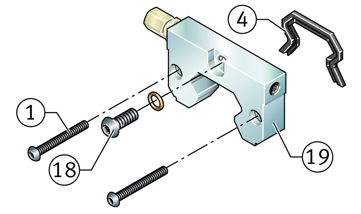 Набор принадлежностей INA KIT.RWU65-E-A-OS-610