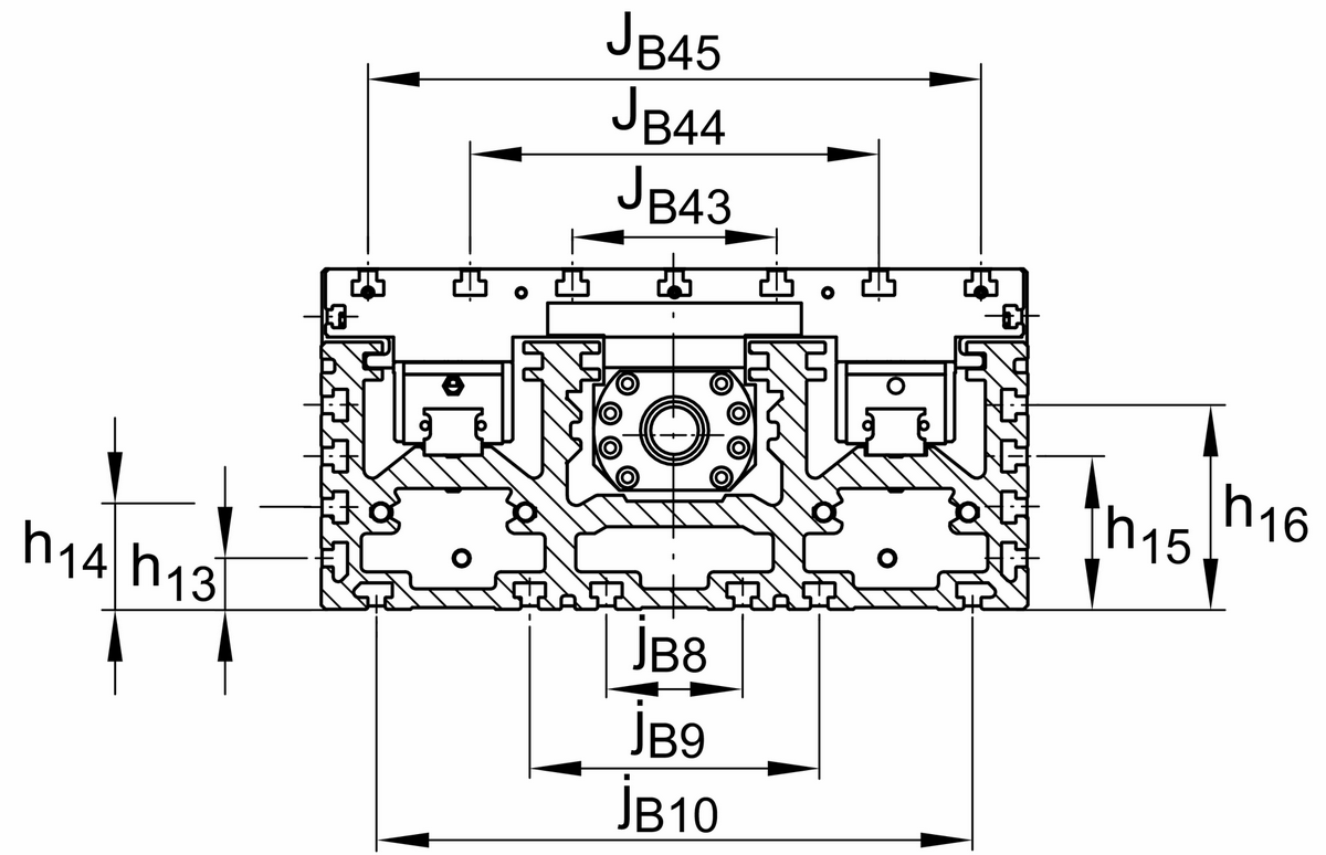 Модуль линейного перемещения INA MDKUVE15-240-KGT/50-F-2SPU-N