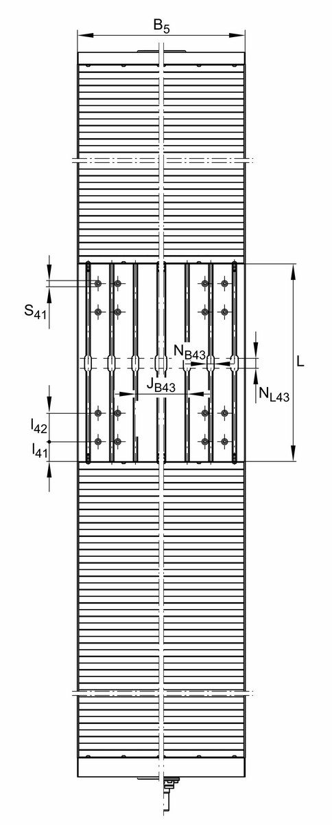 Модуль линейного перемещения INA MDKUSE25-365-KGT-OA-WN2-N