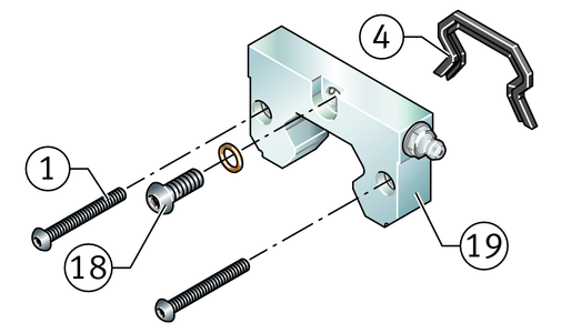 Набор принадлежностей INA KIT.RWU35-E-A-OS-616