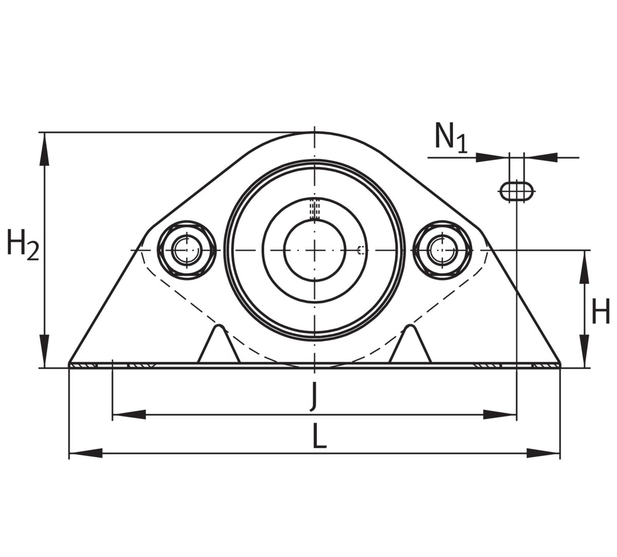 Узел стационарного корпуса PBS30-XL (PBS30)