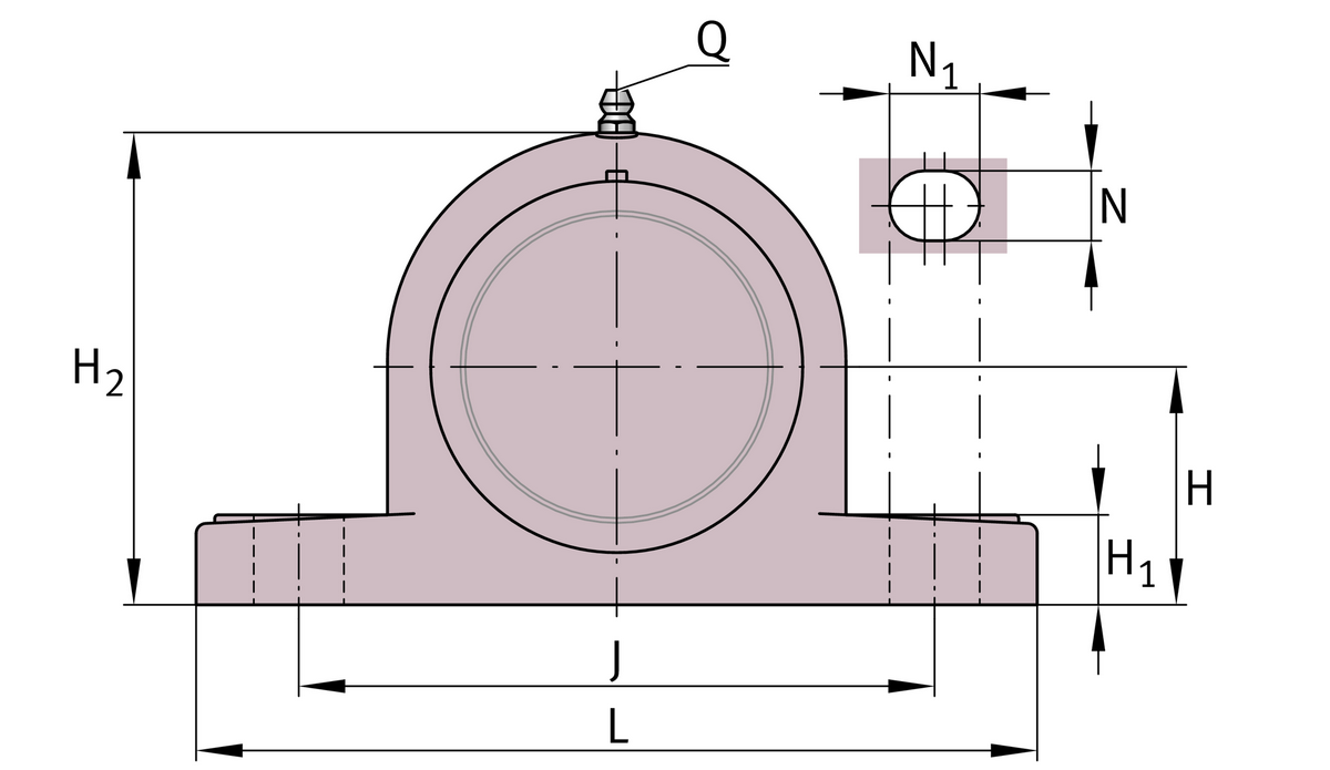 Узел стационарного корпуса RASE25-TV-VA-FD