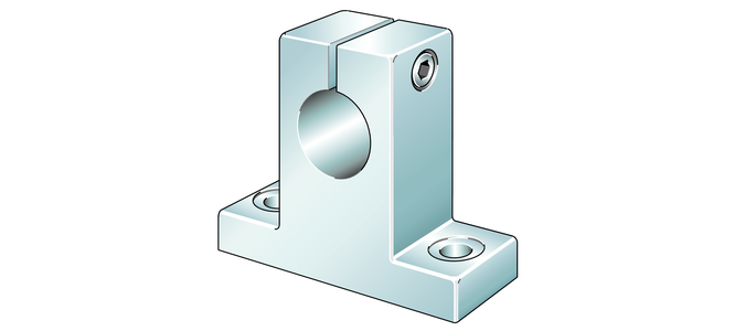 Опорный блок вала INA GWA25