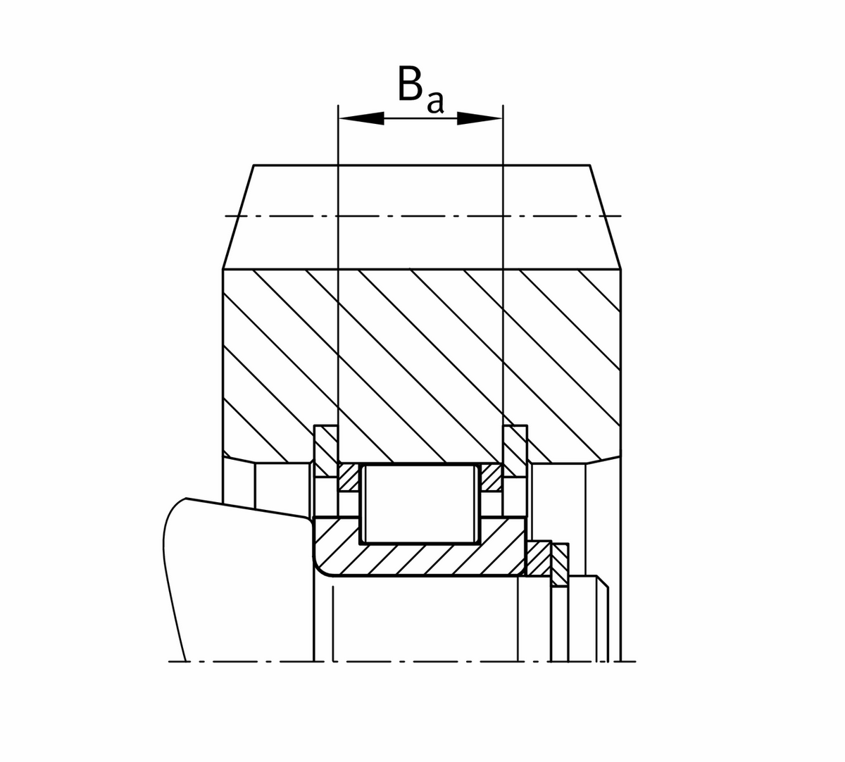 Цилиндрический роликоподшипник INA RSL183007-XL-RV