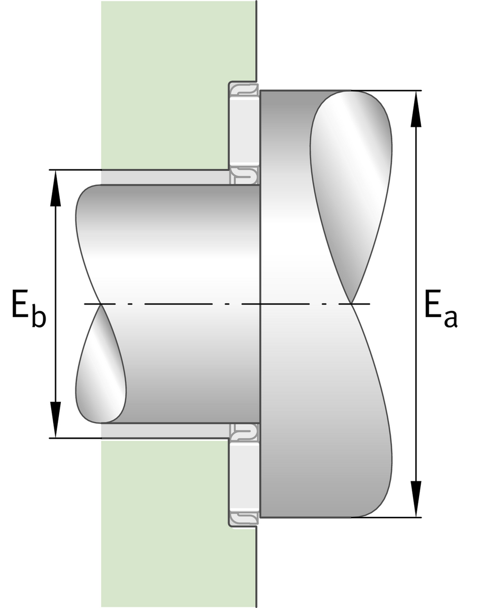 Упорный игольчатый подшипник без колец INA AXK2542-A