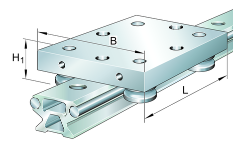 Каретка INA LFL32-SF