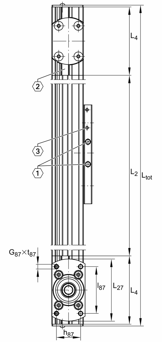 Модуль линейного перемещения INA MLFI20-130-ZR
