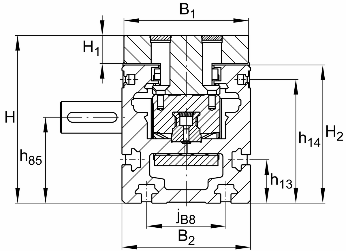 Модуль линейного перемещения INA MKUVE15-260-ZR