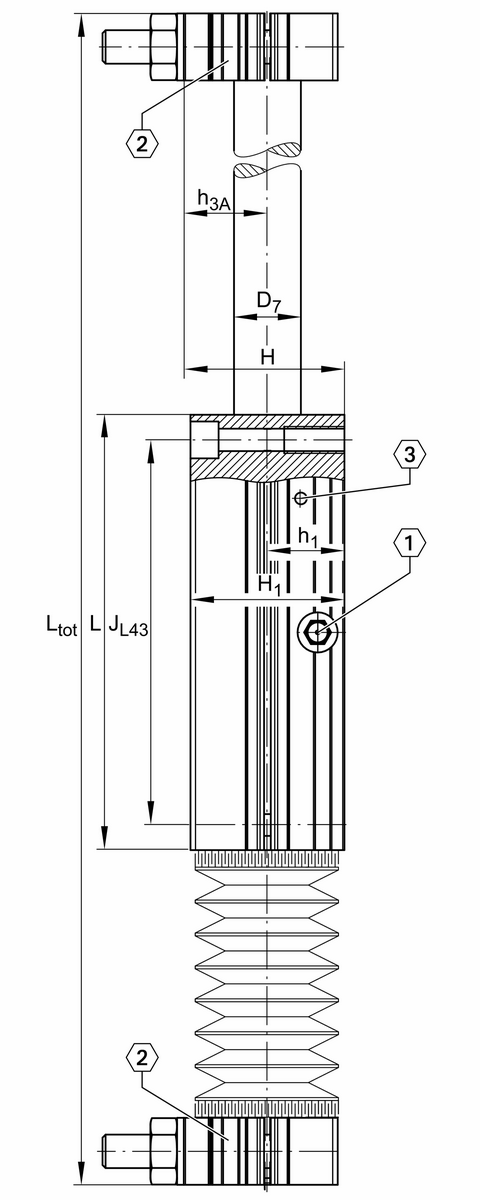 Стол линейного перемещения INA LTE40-230-A-1