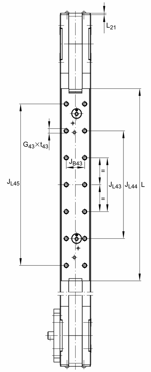 Модуль линейного перемещения INA MLFI20-130-ZR
