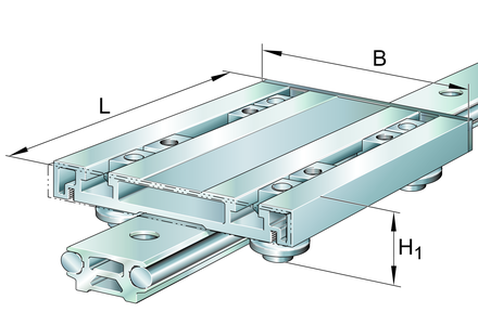 Каретка INA LFCL42