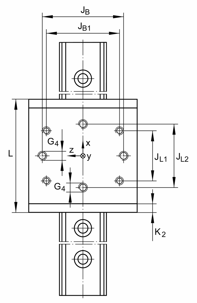 Каретка INA LFKL52-E-SF